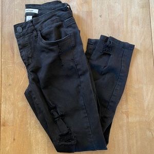 Refuge black Distressed Jeans